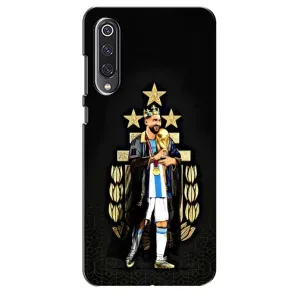 Чехлы для Xiaomi Mi 9 SE (Leo чемпион) (AlphaPrint) (Месси Король)