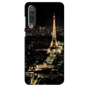 Чохол Ейфелева Вежа Xiaomi Mi 9 SE - (AlphaPrint) (Нічний Париж)