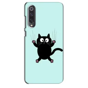 Чохол з принтом для Xiaomi Mi 9 SE (AlphaPrint) Модні коти (Падаючий кіт)