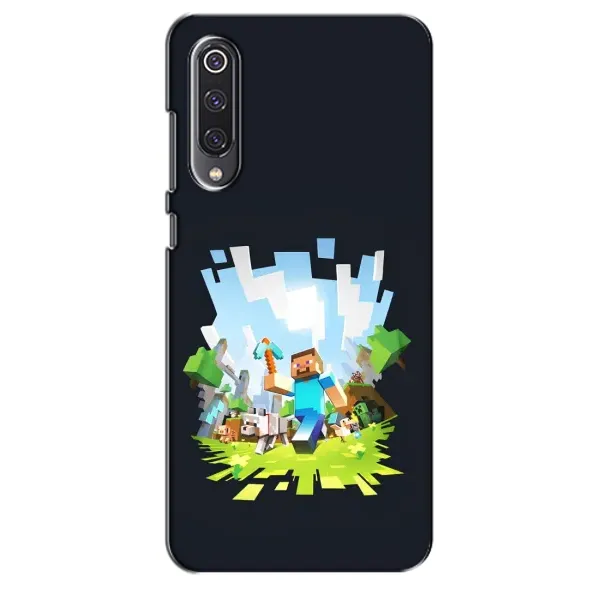 Чехол с принтом «персонажи Minecraft» для Xiaomi Mi 9 SE