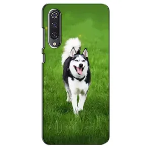 Чохол з Хаскі Xiaomi Mi 9 SE - (AlphaPrint) (Радісний Хаскі)