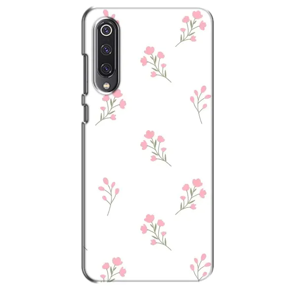 Чохол з принтом «Рожеві квіти» для Xiaomi Mi 9 SE Чохол з принтом «Рожеві квіти» для Xiaomi Mi 9 SE