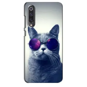 Чохол з принтом для Xiaomi Mi 9 SE (AlphaPrint) Модні коти (Стильний кіт)