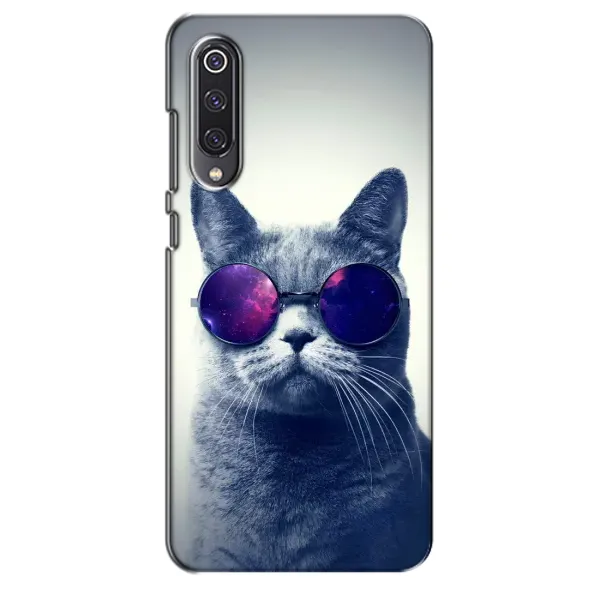 Чохол з принтом «Стильний кіт» для Xiaomi Mi 9 SE