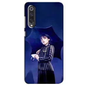 Чохли Венсдей на Xiaomi Mi 9 SE Уенсдей (AlphaPrint) (Венздей з парасолькою)
