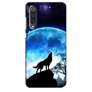 Захисні чохли для Сяомі Мі 9 SE (AlphaPrint) (ХІТ продаж) ВОВК (Вовк на місяць)