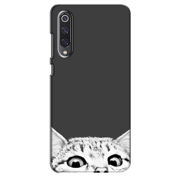Чехол с принтом «Выглядывает кот» для Xiaomi Mi 9 SE