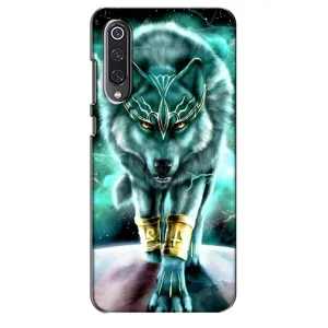 Защитные чехлы для Ксяоми Ми 9 СЕ (AlphaPrint) (ХИТ продаж) ВОЛК