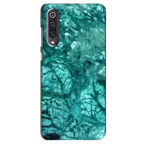 Мраморний чехол на Xiaomi Mi 9 SE (VPrint) (Зелений мрамор)