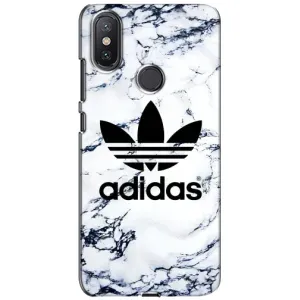 Чохли Адидас для Xiaomi Mi A2 Lite (AlphaPrint) (Адідас на мраморі)