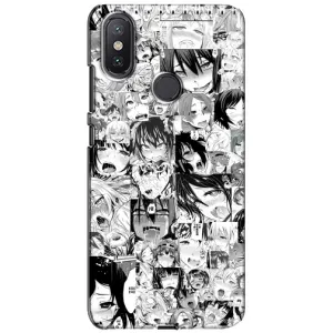 Чехлы Персонажи Аниме Наруто для Xiaomi Mi A2 Lite (AlphaPrint) (Ahegao manga)