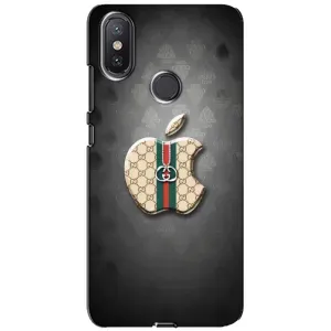 Чехлы ГУЧЧИ для Ксиаоми Ми А2 Лайт (AlphaPrint) (Apple gucci)