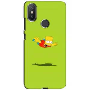 Чjхол з Сімпсонами для Xiaomi Mi A2 Lite (VPrint) (Барт Сімпсон)
