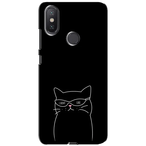 Чохол з принтом «Байдужий кіт» для Xiaomi Mi A2 Lite Чохол з принтом «Байдужий кіт» для Xiaomi Mi A2 Lite