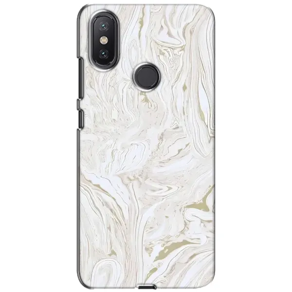 Чехол с принтом «Белый мрамор» для Xiaomi Mi A2 Lite