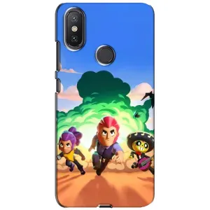 Чехол для Xiaomi Mi A2 Lite Бравл Старс (VPrint) (Бравел Старс)