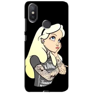 Чохол з друком для Xiaomi Mi A2 Lite - (Мода) (AlphaPrint) (Дівчина в тату)