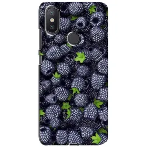 Чохли з фруктами для Xiaomi Mi A2 Lite (VPrint) (Ожина)