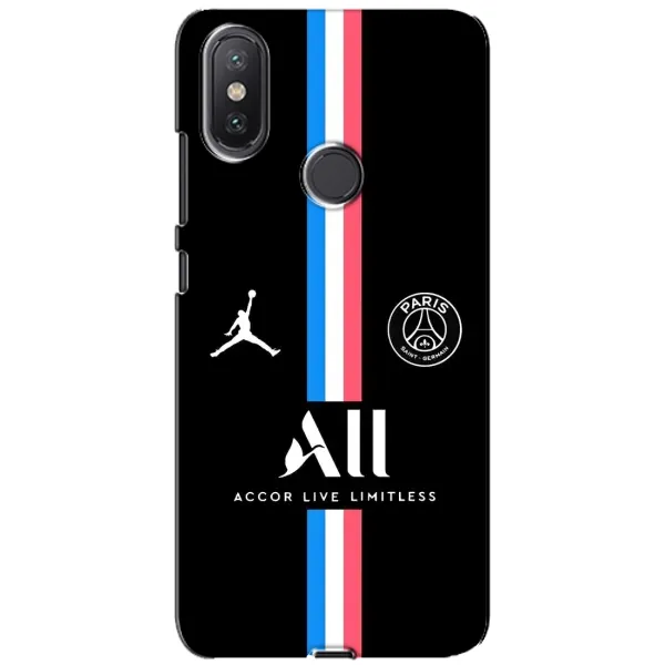 Чохол з принтом «футболка ПСЖ» для Xiaomi Mi A2 Lite