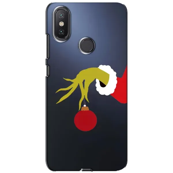 Чехол с принтом «Гринч с игрушкой» для Xiaomi Mi A2 Lite