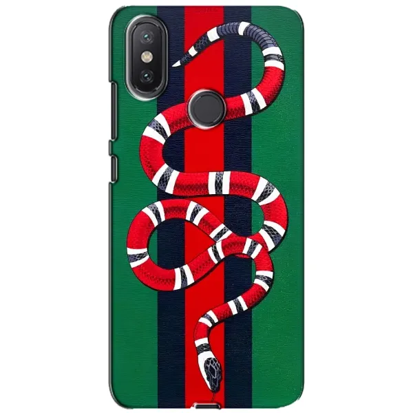 Чехол с принтом «Gucci змия» для Xiaomi Mi A2 Lite