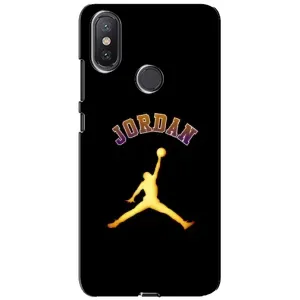 Чехлы для Xiaomi Mi A2 Lite - с картинкой JORDAN (AlphaPrint) (Jordan Gold)