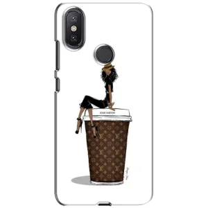 Чехлы Луи Витон для Xiaomi Mi A2 Lite (AlphaPrint - LOUIS VUITTON) (кофе LOUIS VUITTON)