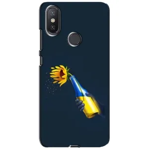 Чохол для Патріота України Xiaomi Mi A2 Lite - (AlphaPrint) (Коктель молотова)