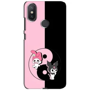Чехол с кроликом Куроми на Xiaomi Mi A2 Lite (Куроми Инь Янь)