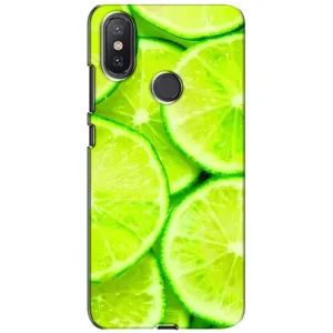 Чохли з фруктами для Xiaomi Mi A2 Lite (VPrint) (Лайм)