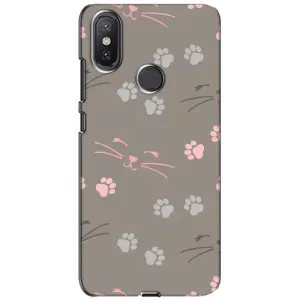 Чохол з малюнком кіт на Xiaomi Mi A2 Lite (Лапи і вуса)