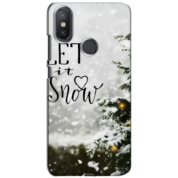 Чехол с принтом «Let it snow» для Xiaomi Mi A2 Lite