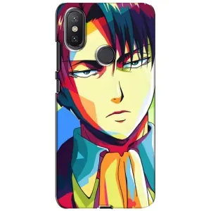 Чехлы Персонажи Аниме Наруто для Xiaomi Mi A2 Lite (AlphaPrint) (Леви Аккерман)