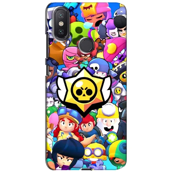 Чохол з принтом «Лого Brawl Stars» для Xiaomi Mi A2 Lite