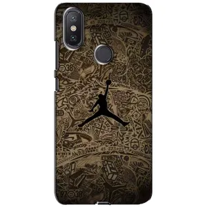 Чехлы для Xiaomi Mi A2 Lite - с картинкой JORDAN (AlphaPrint)