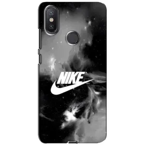 Чехол для Xiaomi Mi A2 Lite - с принтом Найк (AlphaPrint) (Лого Найк)