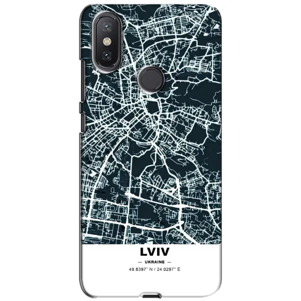 Чехол с принтом «Львов» для Xiaomi Mi A2 Lite