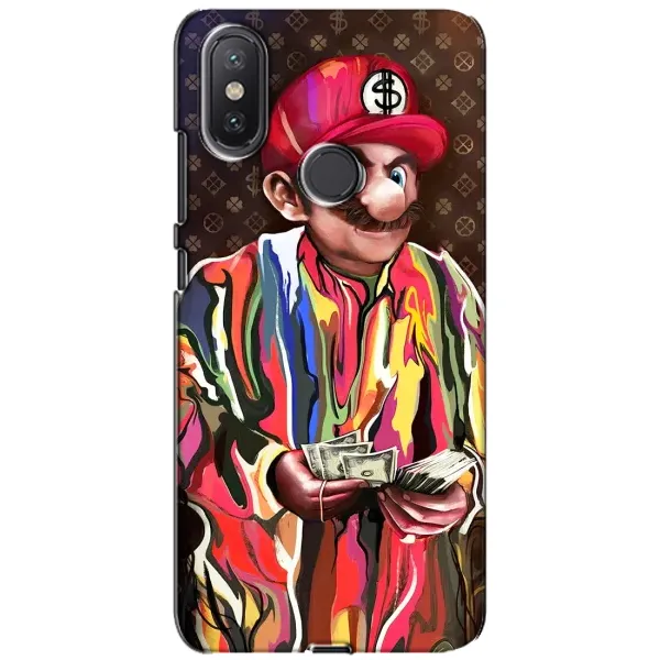 Чехол с принтом «Mario LV» для Xiaomi Mi A2 Lite