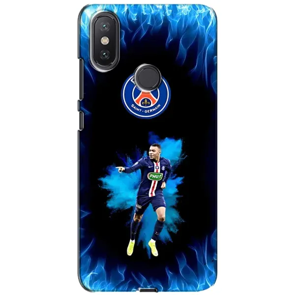 Чехол с принтом «Мбаппе в огне» для Xiaomi Mi A2 Lite