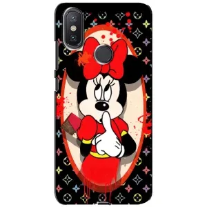 Чехол Disney Mouse Xiaomi Mi A2 Lite (PREMIUMPrint) (Минни Маус ЛВ)