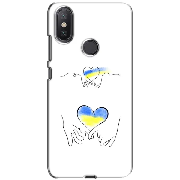 Чехол с принтом «Мир Украине» для Xiaomi Mi A2 Lite