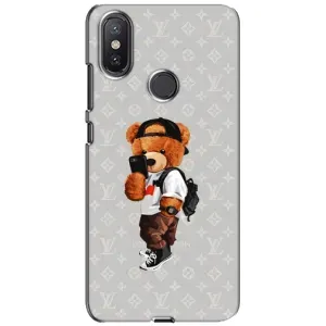 Брендновые Чехлы для Xiaomi Mi A2 Lite - (PREMIUMPrint) (Мишка Луи)