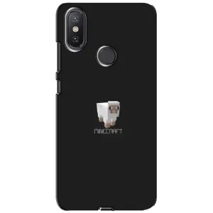 Чехол Майнкрафт на Xiaomi Mi A2 Lite (AlphaPrint) Minecraft (Овечка Майнкрафт)