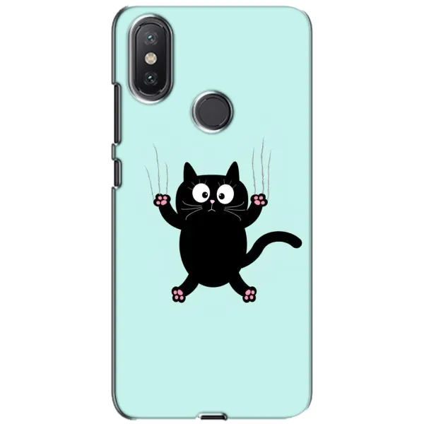 Чехол с принтом «Падающий кот» для Xiaomi Mi A2 Lite