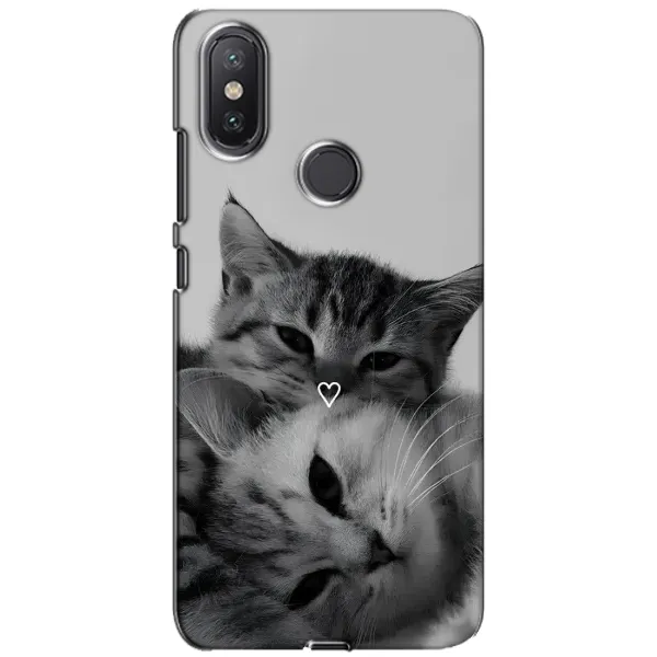 Чохол з принтом «Пара котів» для Xiaomi Mi A2 Lite Чохол з принтом «Пара котів» для Xiaomi Mi A2 Lite