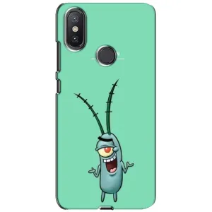 Чохол з принтом «Персонаж Планктон» для Xiaomi Mi A2 Lite