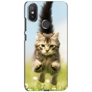 Чохли з Котиками для Xiaomi Mi A2 Lite (VPrint) (Прижок кота)