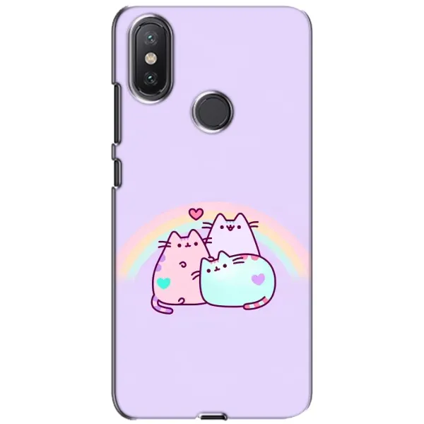 Чехол с принтом «Радужные котики» для Xiaomi Mi A2 Lite