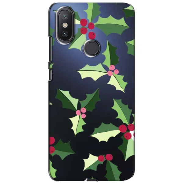Чехол с принтом «Рождественский фон» для Xiaomi Mi A2 Lite