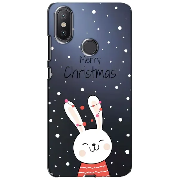 Чехол с принтом «Рождественский заяц» для Xiaomi Mi A2 Lite